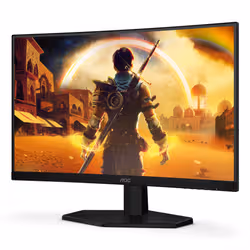 AOC 23.6 LED - C24G42E écran plat de PC 59,9 cm (23.6") 1920 x 1080 pixels Noir, Rouge - Vue supplémentaire 5