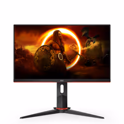 AOC G2 24G2ZU/BK LED display 23.8" Full HD Noir, Rouge