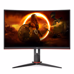 AOC G2 C24G2U/BK écran plat de PC 23.6" Full HD LED Noir, Rouge
