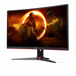AOC G2 C24G2AE/BK écran plat de PC 23.6" Full HD LED Noir, Rouge - Vue supplémentaire 4