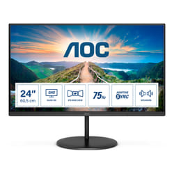 AOC V4 Q24V4EA LED display 23.8" 2K Ultra HD Noir