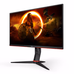 AOC Q27G2S/EU écran plat de PC 27" Quad HD LED Noir, Rouge - Vue supplémentaire 4