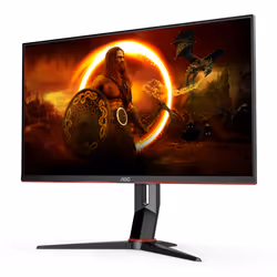 AOC G2 U28G2XU2/BK LED display 28" 4K Ultra HD Noir, Rouge - Vue supplémentaire 4