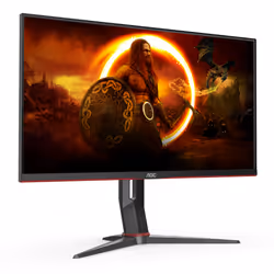 AOC G2 U28G2XU2/BK LED display 28" 4K Ultra HD Noir, Rouge - Vue supplémentaire 5