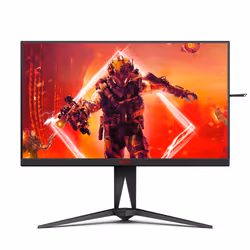 AOC AGON 5 AG275QZN/EU écran plat de PC 27" Quad HD Noir, Rouge