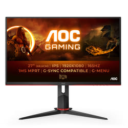 AOC G2 27G2SP/BK LED display 27" Full HD Noir, Rouge