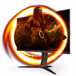 AOC G2 27G2SP/BK LED display 27" Full HD Noir, Rouge