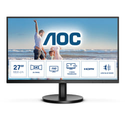 AOC B3 27B3HM/BK LED display 27" Full HD Noir