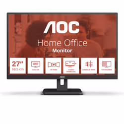 AOC E3 Q27E3UAM, 68,6 cm (27"), 2560 x 1440 pixels, Quad HD, 4 ms, Noir