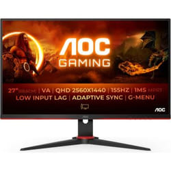AOC G2 Q27G2E/BK écran plat de PC 68,6 cm (27") 2560 x 1440 pixels Quad HD Noir, Rouge