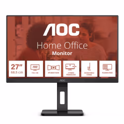 AOC E3 27E3QAF, 68,6 cm (27"), 1920 x 1080 pixels, 4 ms, Noir