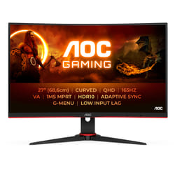 AOC G2 CQ27G2SE/BK écran plat de PC 27" Noir, Rouge