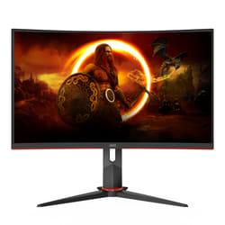 AOC CQ27G2S/BK écran plat de PC 27" Quad HD Noir, Rouge