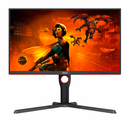 AOC G3 U27G3X écran plat de PC 27" 4K Ultra HD LED Noir, Rouge