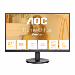 AOC 27B3CA2, 68,6 cm (27"), 1920 x 1080 pixels, Full HD, LED, 4 ms, Noir