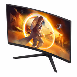 AOC G4 CQ32G4VE écran plat de PC 32" Quad HD LCD Noir, Gris - Vue supplémentaire 7