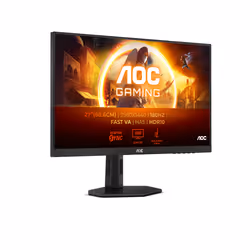 AOC G4 Q27G4XND écran plat de PC 27" Quad HD LED Noir, Gris