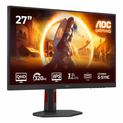 AOC G4 Q27G4SRU écran plat de PC 27" Quad HD LED Noir - Vue supplémentaire 2