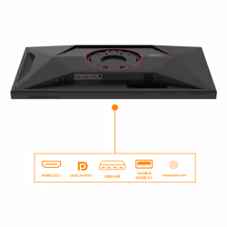 AOC G4 U27G4XM écran plat de PC 27" 4K Ultra HD LED Noir, Rouge - Vue supplémentaire 4