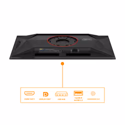 AOC G4 Q27G4ZD/69 Écran PC 26,5 pouces QHD OLED 280 Hz 0,03 ms Noir, Rouge - Vue supplémentaire 3