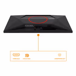 AOC G4 27G4ZREAD écran plat de PC 68,6 cm (27") 1920 x 1080 pixels Noir, Rouge - Vue supplémentaire 2