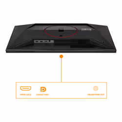 AOC G4 24G4ZR/02 écran plat de PC 60,5 cm (23.8") 1920 x 1080 pixels Noir, Rouge - Vue supplémentaire 2
