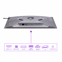 AOC AGP277QKDC écran plat de PC 27" Gris - Vue supplémentaire 2