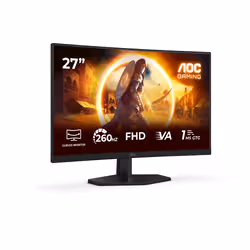 AOC C27G42ZE écran plat de PC 68,6 cm (27") 1920 x 1080 pixels Noir, Rouge - Vue supplémentaire 2