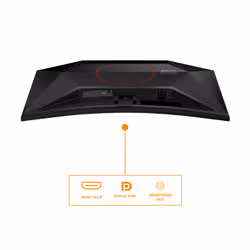 AOC C27G42ZE écran plat de PC 68,6 cm (27") 1920 x 1080 pixels Noir, Rouge - Vue supplémentaire 4