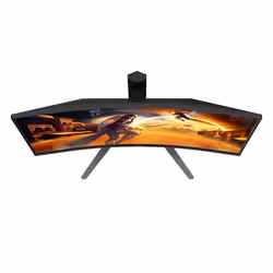 AOC G4 Gaming écran plat de PC 27" Noir, Rouge - Vue supplémentaire 8