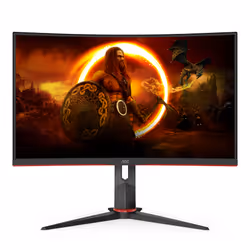 AOC G2 C27G2ZU/BK écran plat de PC 27" Full HD LED Noir, Rouge