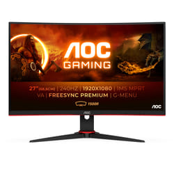 AOC G2 C27G2ZE/BK écran plat de PC 27" Full HD LED Noir, Rouge