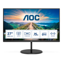 AOC V4 Q27V4EA LED display 27" 2K Ultra HD Noir