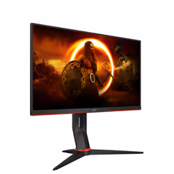 AOC 24G2SU/BK écran plat de PC 23.8" Full HD Noir, Rouge - Vue supplémentaire 4