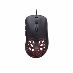 AOC GM510B, Droitier, Conception verticale, Optique, USB Type-A, 16000 DPI, Noir