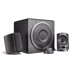 Wavemaster MOODY BT, 2.1 canaux, 65 W, Universel, Gris, Bois, Avec fil