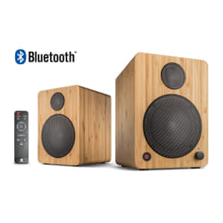 Wavemaster CUBE MINI NEO BAMBOO haut-parleur 2-voies Marron Sans fil 36 W