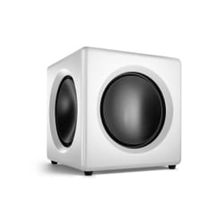 Wavemaster FUSION Blanc Caisson de basse actif 125 W