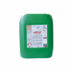 SANIT Nettoyant sol bidon 10L • Nettoyant de sol à base de savon, sans cire ni solvant • Les ingrédients contenus laissent un ...