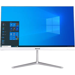 Wortmann AG TERRA 1009924 PC tout en un/station de travail Intel® Core™ i5 60,5 cm (23.8") 1920 x 1080 pixels 8 Go DDR4-SDRAM 500 Go SSD PC All-in-One Windows 10 Pro Wi-Fi 6 (802.11ax) Noir, Argent