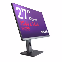 Wortmann AG TERRA 3030223 écran plat de PC 27" Wide Quad HD LCD Noir