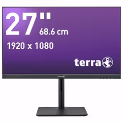 Wortmann AG TERRA 3030230 écran plat de PC 27" Full HD LED Noir