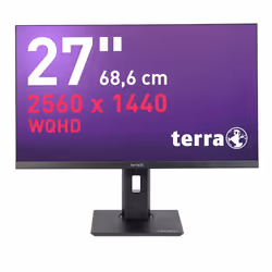 TERRA 3030231, 68,6 cm (27"), 2560 x 1440 pixels, Wide Quad HD, LED, 5 ms, Noir