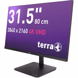 TERRA 3030234 écran plat de PC 80 cm (31.5") 3840 x 2160 pixels 4K Ultra HD LCD Noir