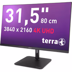 TERRA 3030234 écran plat de PC 80 cm (31.5") 4K Ultra HD LCD Noir - Vue supplémentaire 5