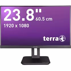 TERRA 3030238, 60,5 cm (23.8"), 1920 x 1080 pixels, Full HD, LED, 5 ms, Noir