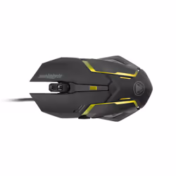 Snakebyte SB909672, Droitier, Optique, USB Type-A, 2400 DPI, 2000 ips, Noir