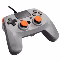 Snakebyte GAME:PAD 4 S ROCK (PS4), Joystick, Playstation, Touche Menu, Analogique/Numérique, Sans fil, Gris