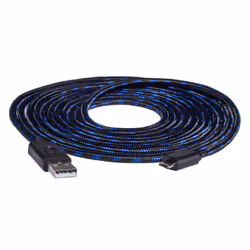 FLASHPOINT 600787 câble USB 4 m USB A Noir, Bleu