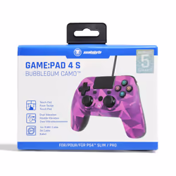 Snakebyte SB913471 accessoire de jeux vidéo Camouflage, Rose USB Manette de jeu Analogique/Numérique PlayStation 4, Playstation 3 - Vue supplémentaire 5